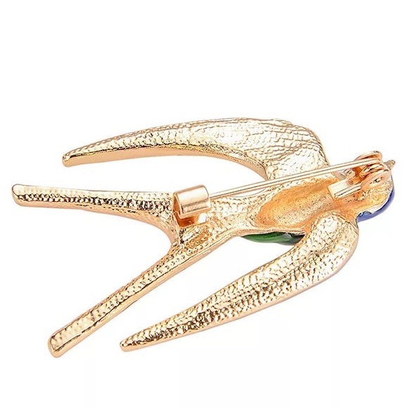 New Bluebird Brooch - Picture 7 of 8